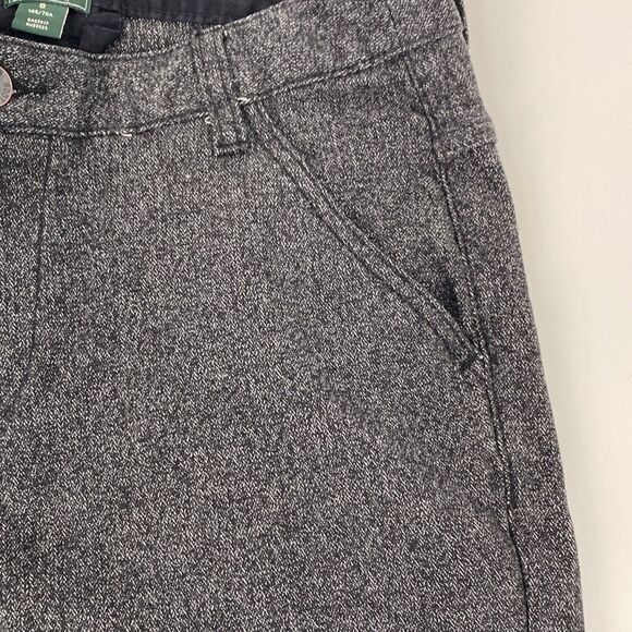 Roots Canada Heavyweight Slim Fit Marled Grey Twill junction knit Pants 6 - Picture 6 of 16